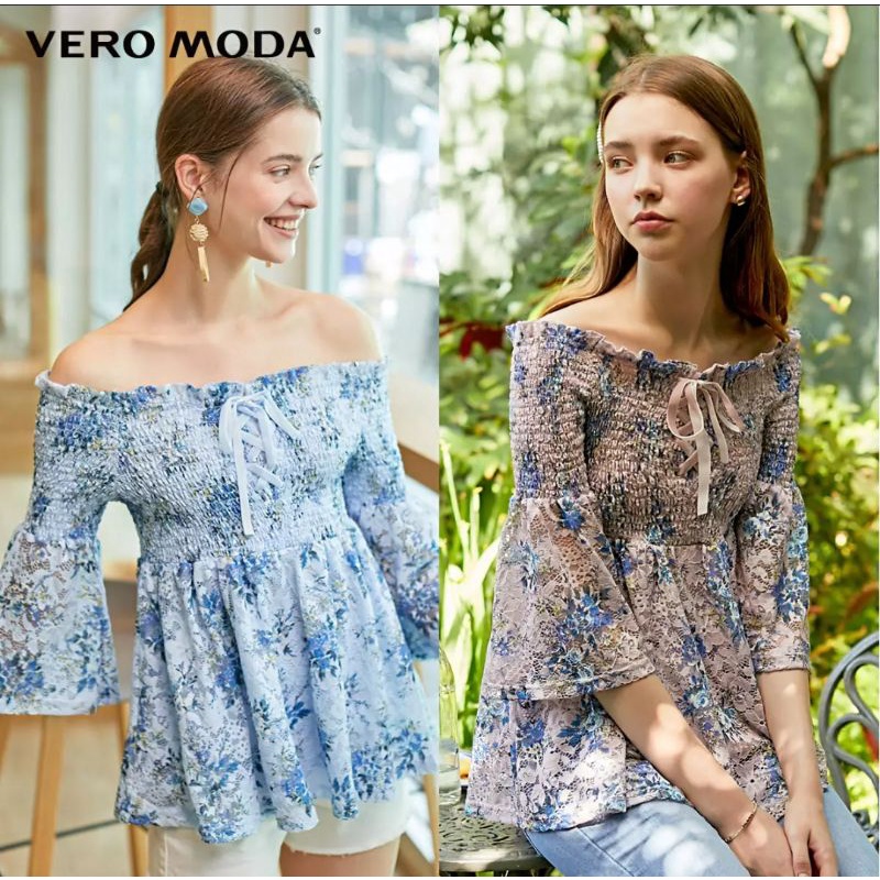 Đầm và áo ren trễ vai cao cấp Vero Moda