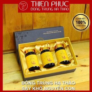 Đông Trùng Hạ Thảo Thiên Phúc Sấy Khô Nguyên Con 15gr