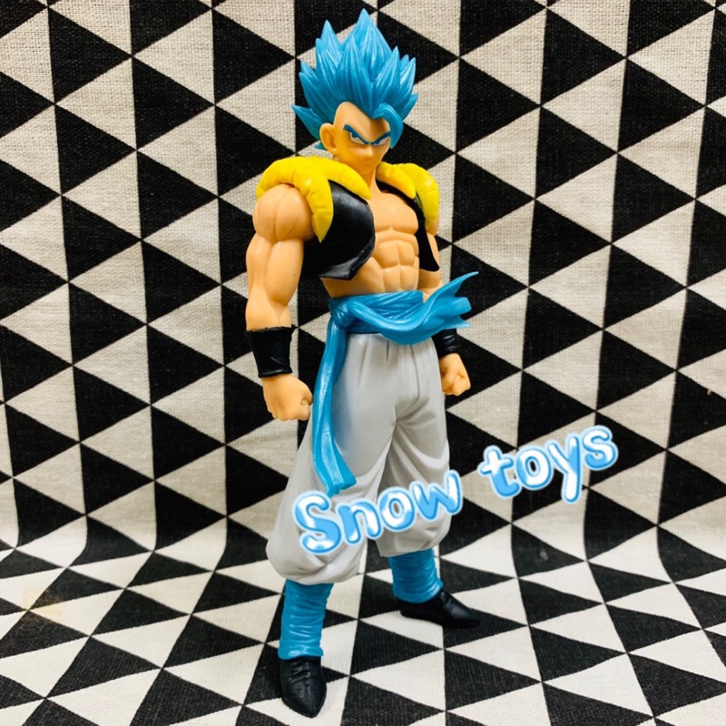 Mô hình Gogeta Dragon Ball Super - Mô hình Gogeta Super Saiyan God Blue - Gogeta tóc xanh - Cao 18cm