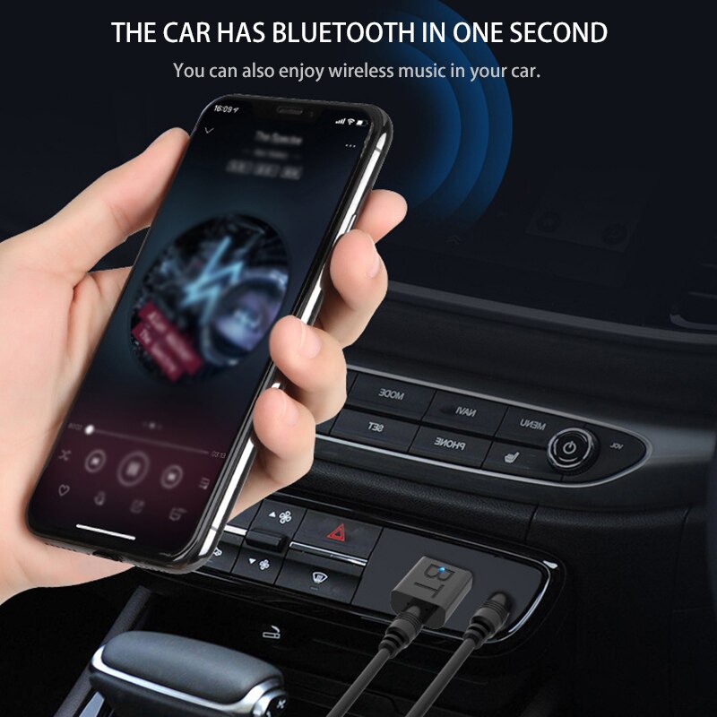 Thiết Bị Nhận Tín Hiệu Âm Thanh Bluetooth Cho Xe Ô Tô