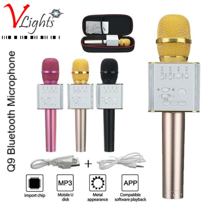 Micro Hát Karaoke Bluetooth Q9