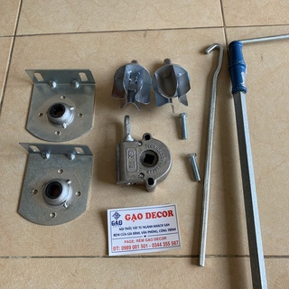 Bộ phụ kiện tay quay , linh kiện bạt mái hiên, bạt cuốn