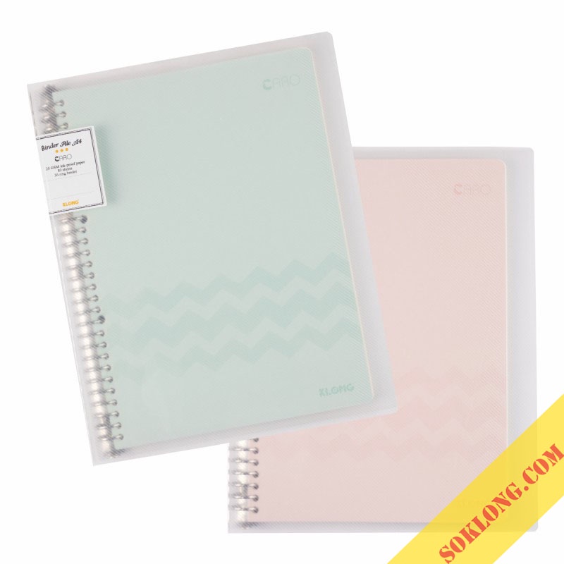 30 lỗ chấu Klong, file binder thay giấy Klong