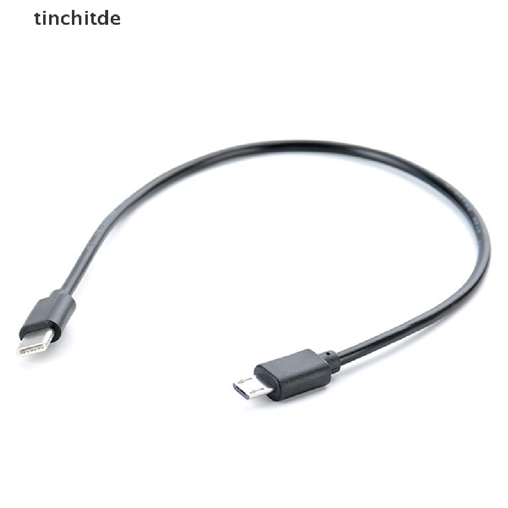 Dây cáp đầu Type C sang đầu Micro USB đồng bộ hóa sạc OTG / USB-C