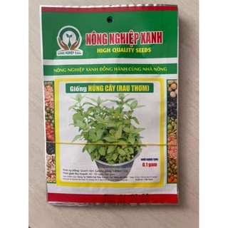 Hạt giống húng cây