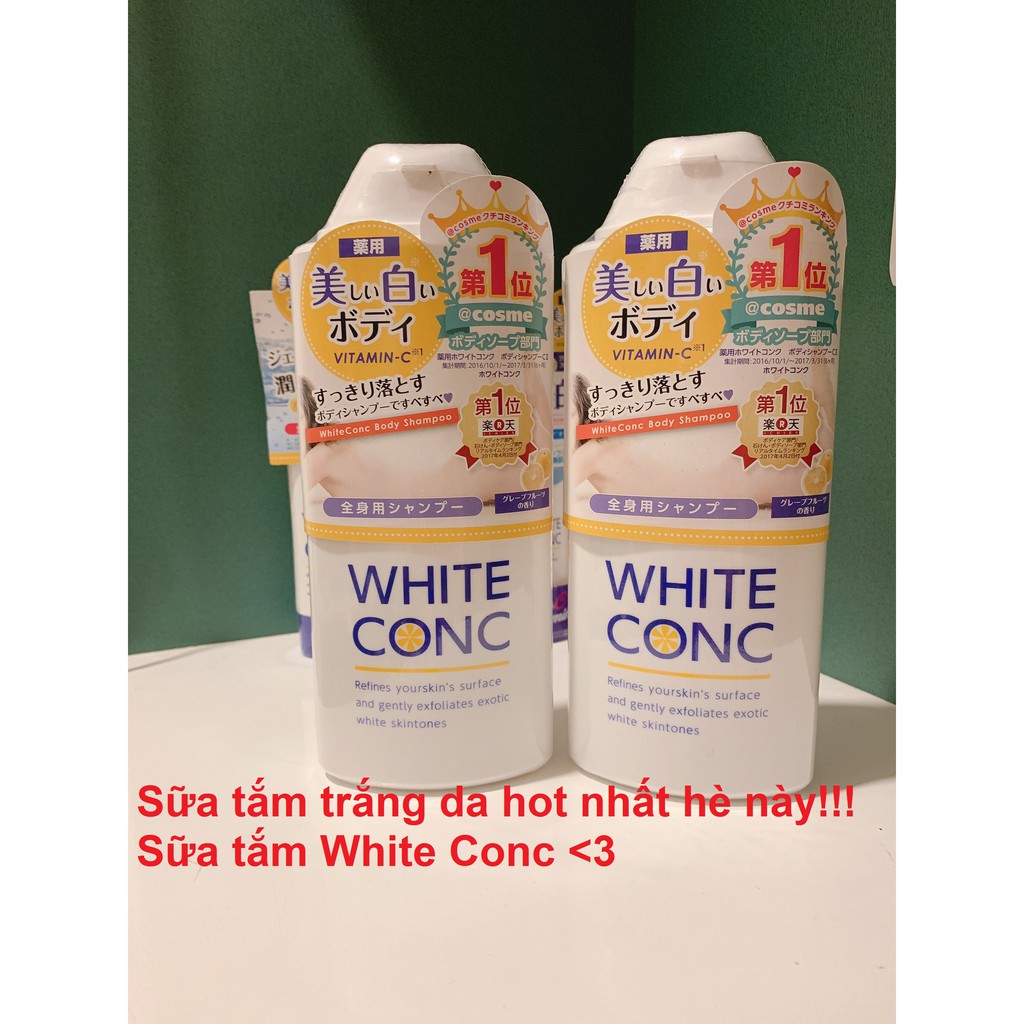 Bộ dưỡng trắng da lên tone White Conc Nhật Bản