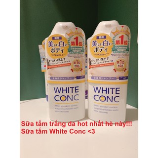 Sữa tắm trắng da White Conc Nhật Bản 360ml