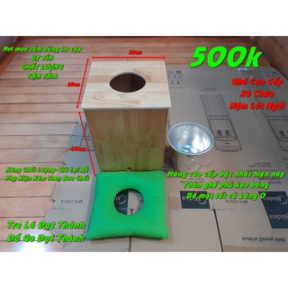 Combo Bộ Ghế Xông Vùng Kín Quây Hộp Cao Cấp + Gói Xông Sản Phụ