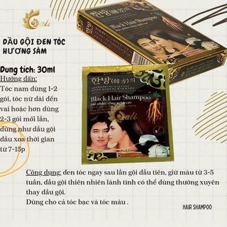 Dầu gội đen tóc thảo dược - Việt Nam