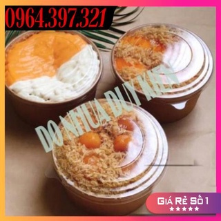 Bát , Tô Giấy Kraft Đựng Thực Phẩm, Cháo, Bún Phở, Salad Đủ Loại