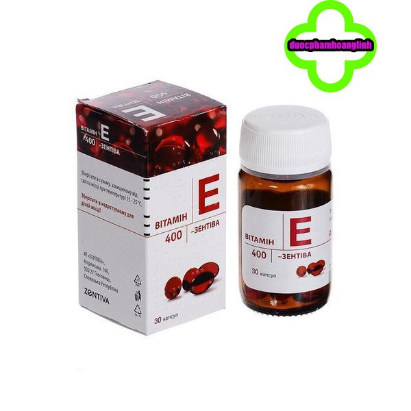 ✅[CHÍNH HÃNG] Vitamin E đỏ 400mg Nga Zentiva | BigBuy360 - bigbuy360.vn