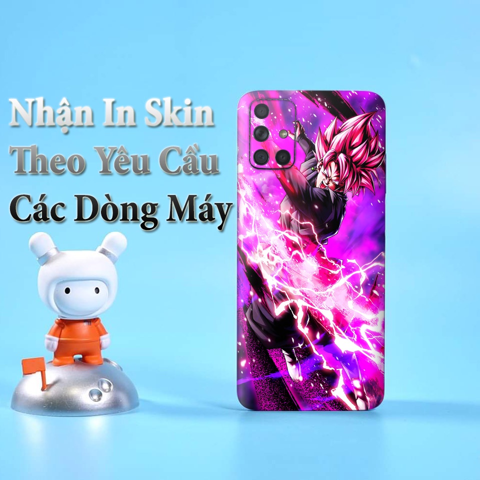 Miếng Dán Skin Điện Thoại In Hình Black Goku 2 - Dragon Ball Cho Ip X/ XS/ 11/ 11 Pro Max/ 12 Và Các Dòng Máy Android