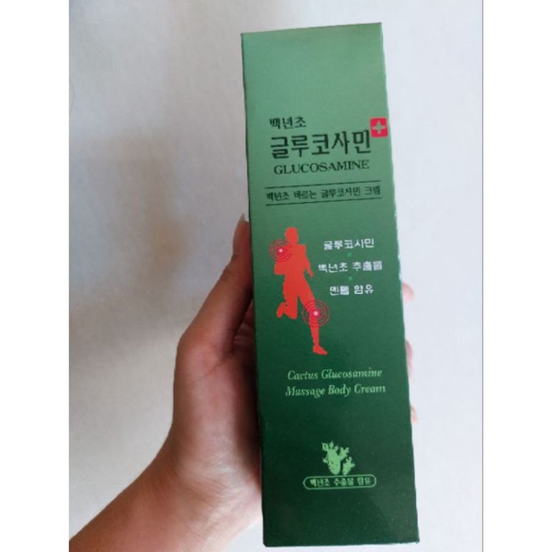 Dầu lạnh Glucosamine Massage Body Cream Hàn Quốc 150ml