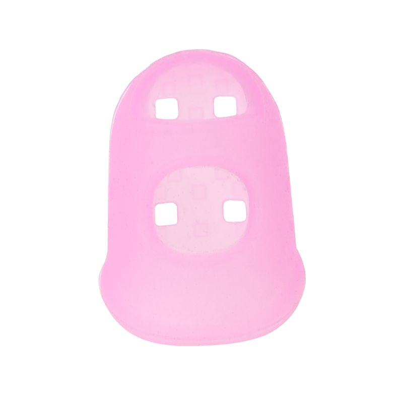 Vỏ Bọc Bảo Vệ Ngón Tay Chất Liệu Silicon Chống Trượt Màu Sắc Ngẫu Nhiên
