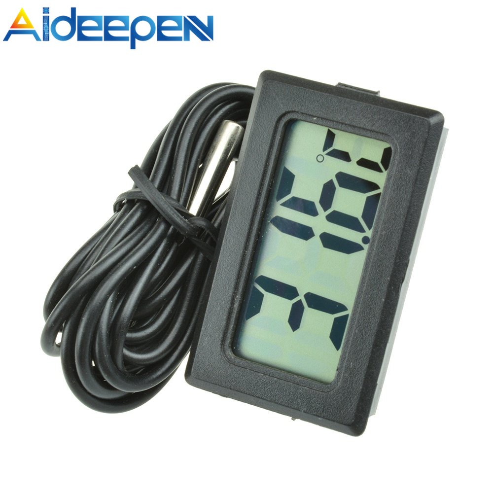 Nhiệt kế ADIEEPEN TPM-10 kỹ thuật số màn hình LCD dành cho tủ lạnh bể cá