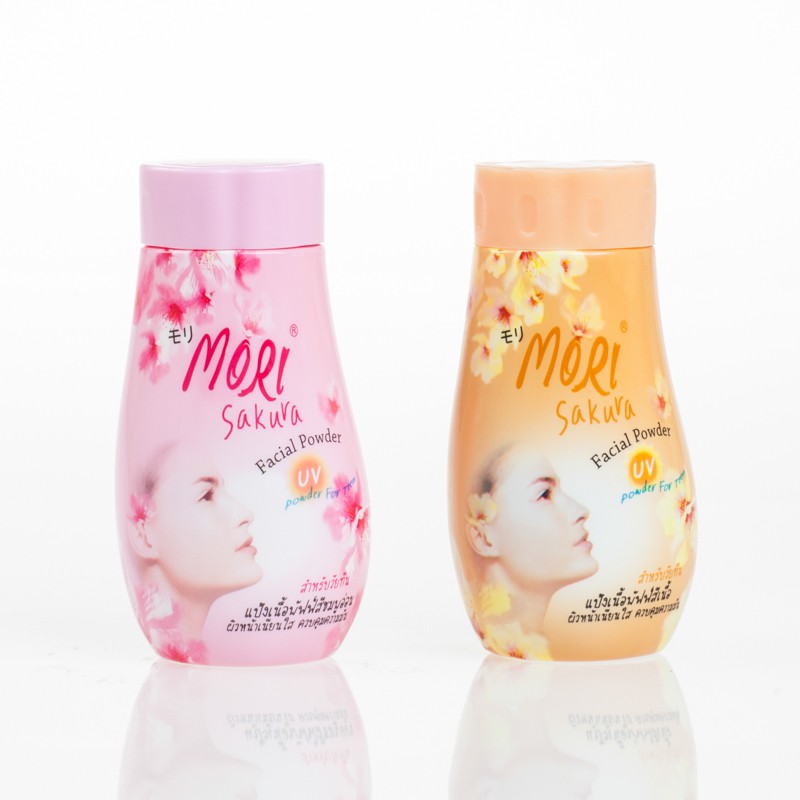 Phấn rom kiềm dầu dạng bột MORI SAKURA FACIAL POWDER