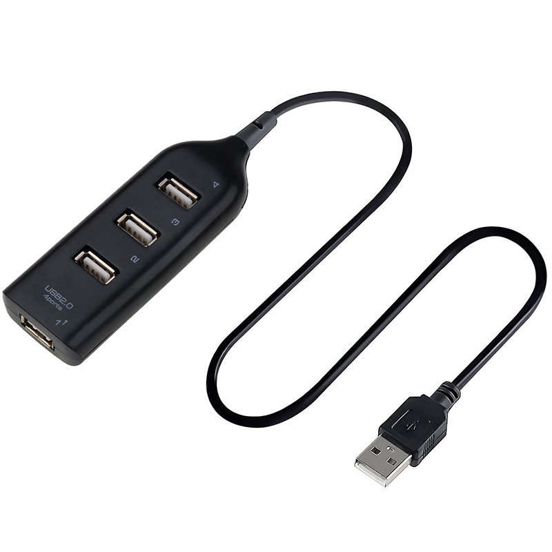 Hub USB 4 Cổng Hình Ổ Điện - Bộ Chia Cổng Usb