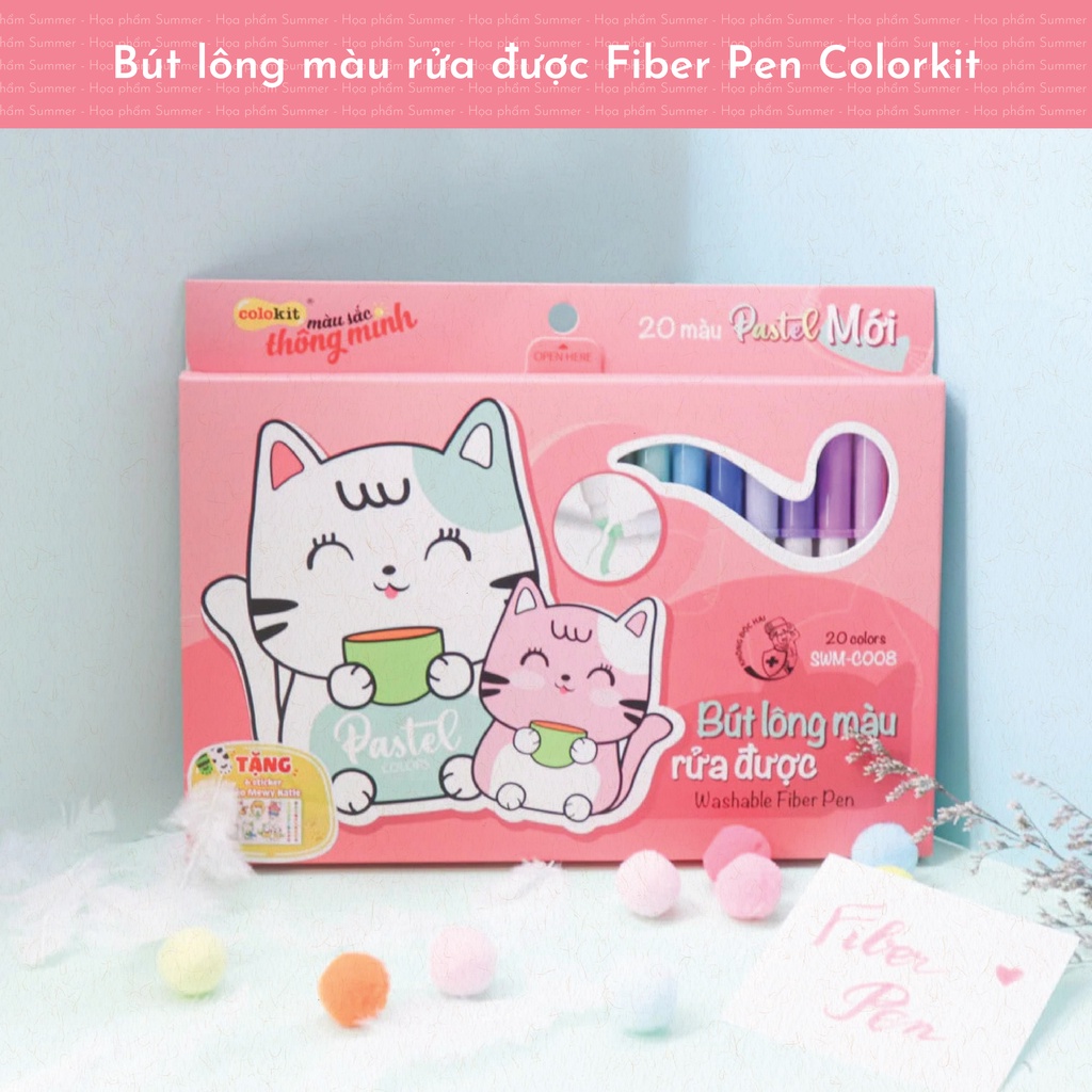Fiber Pen Pastel Có Sticker Giá Rẻ Tháng 8,2023|Biggo Việt Nam