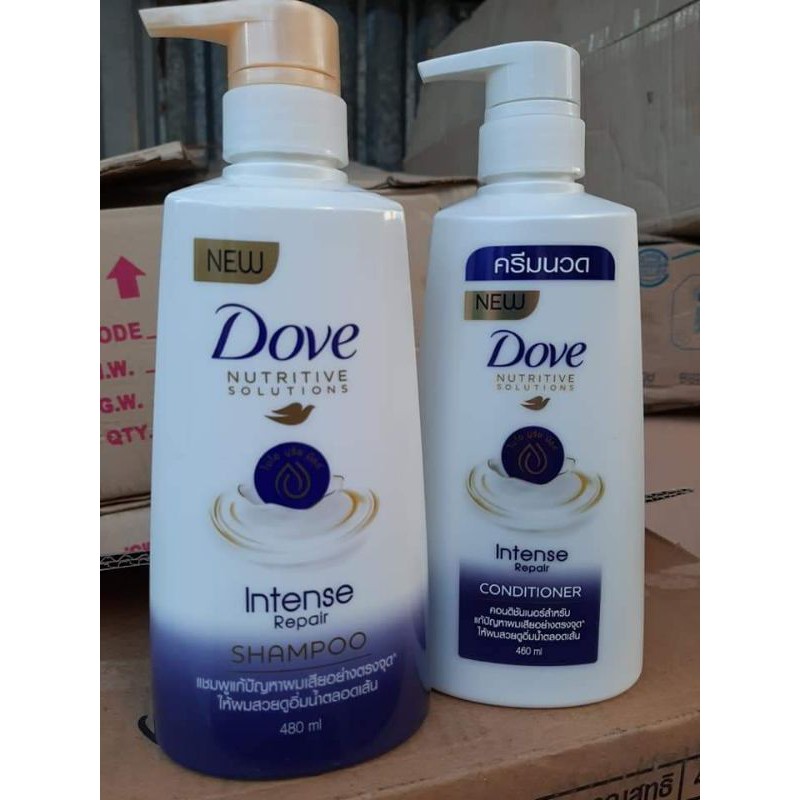 combo dầu gội xả dove thai lan