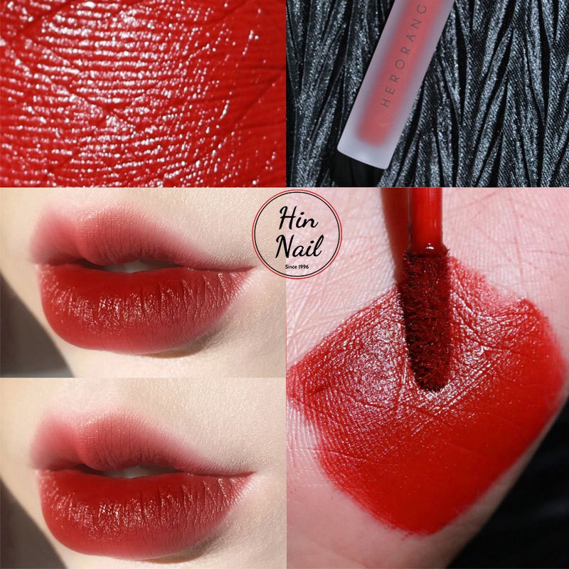 Son Kem Lì Hero Orange tông màu cổ điển lâu trôi không khô môi | BigBuy360 - bigbuy360.vn