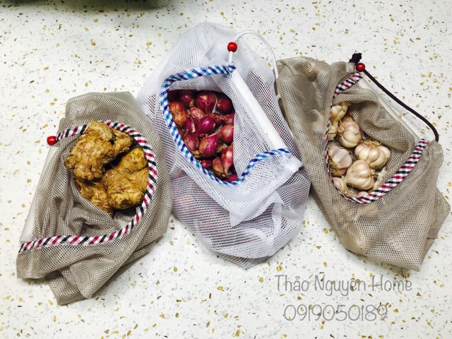 Túi đựng hành tỏi, củ quả khô hàng đẹp | BigBuy360 - bigbuy360.vn