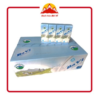 Thùng 48 Hộp Sữa Tươi Tiệt Trùng Ba Vì 180ml