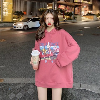 Phiên bản Hàn Quốc của Dongdaemun xu hướng phong cách có mũ trùm đầu
