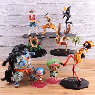 Set 20 Mô Hình Nhân Vật Trong One Piece Trang Trí