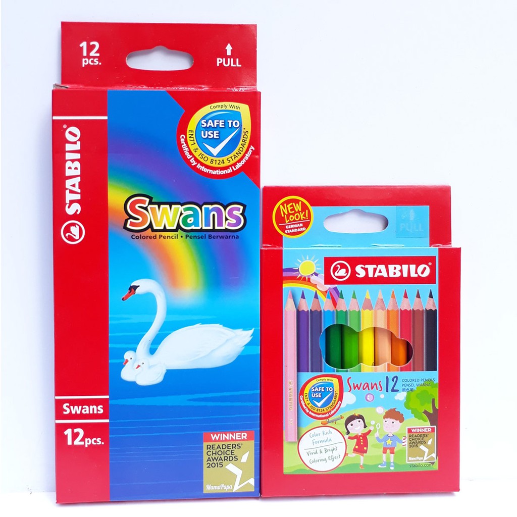 Bút Chì Màu Stabilo Swans CLS187SL-C2 (Bộ)