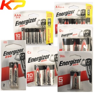 Các loại pin aa/ pin aaa/ pin d/ pin c/ pin 9v/ pin aaaa energizer max alkaline