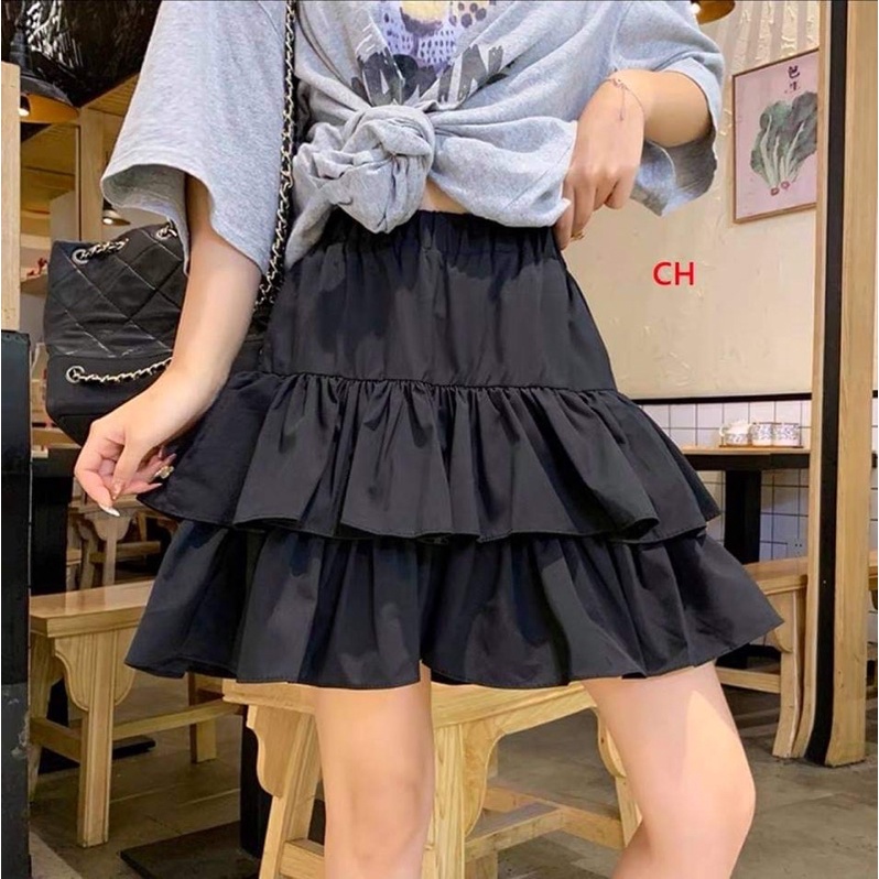 Chân váy ngắn 2 tầng có quần trong CO | BigBuy360 - bigbuy360.vn