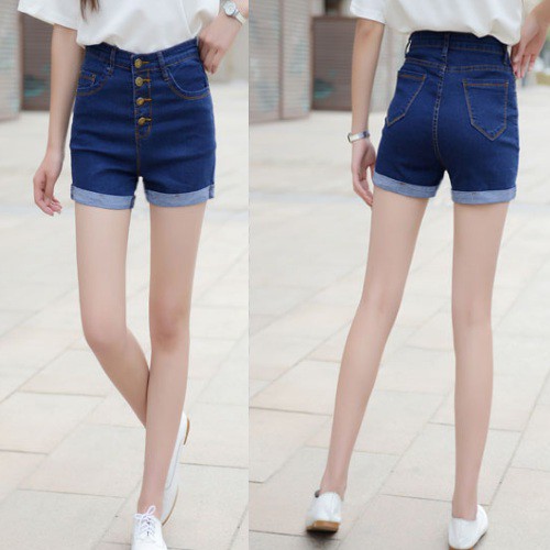 [Size S,XL] Quần shorts jean ôm nữ Ulzzang Quảng Châu QN41hh