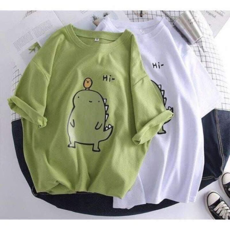 Áo thun cotton freesize cho chị em dưới 58kg