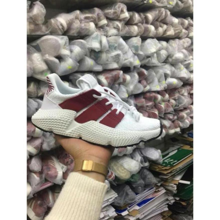 🕢 Giày Prophere Mầu Trắng Quai Đỏ Mận ✊ ⤴️ 👗