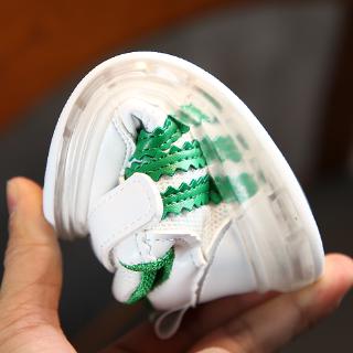 Giày Thể Thao Đế Gắn Đèn Led Cho Bé