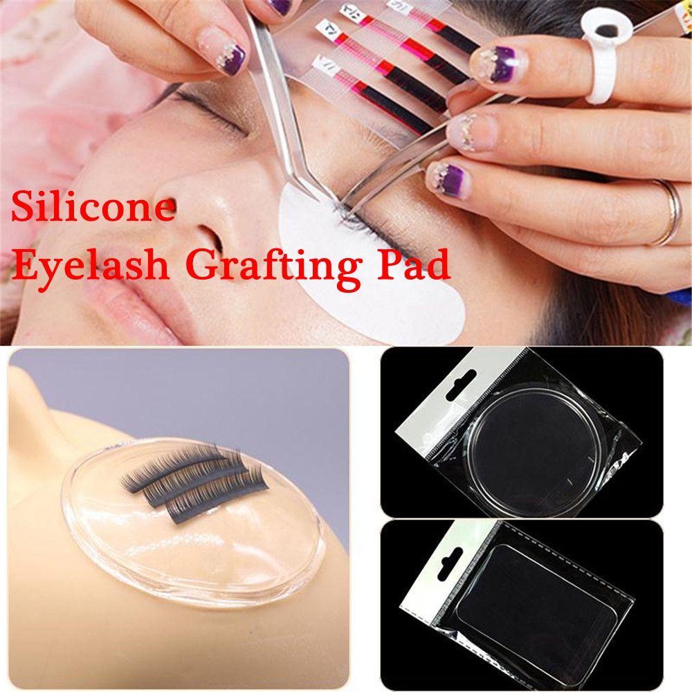 MELODG Khay Silicone Đựng Lông Mi Giả Chống Tĩnh Điện