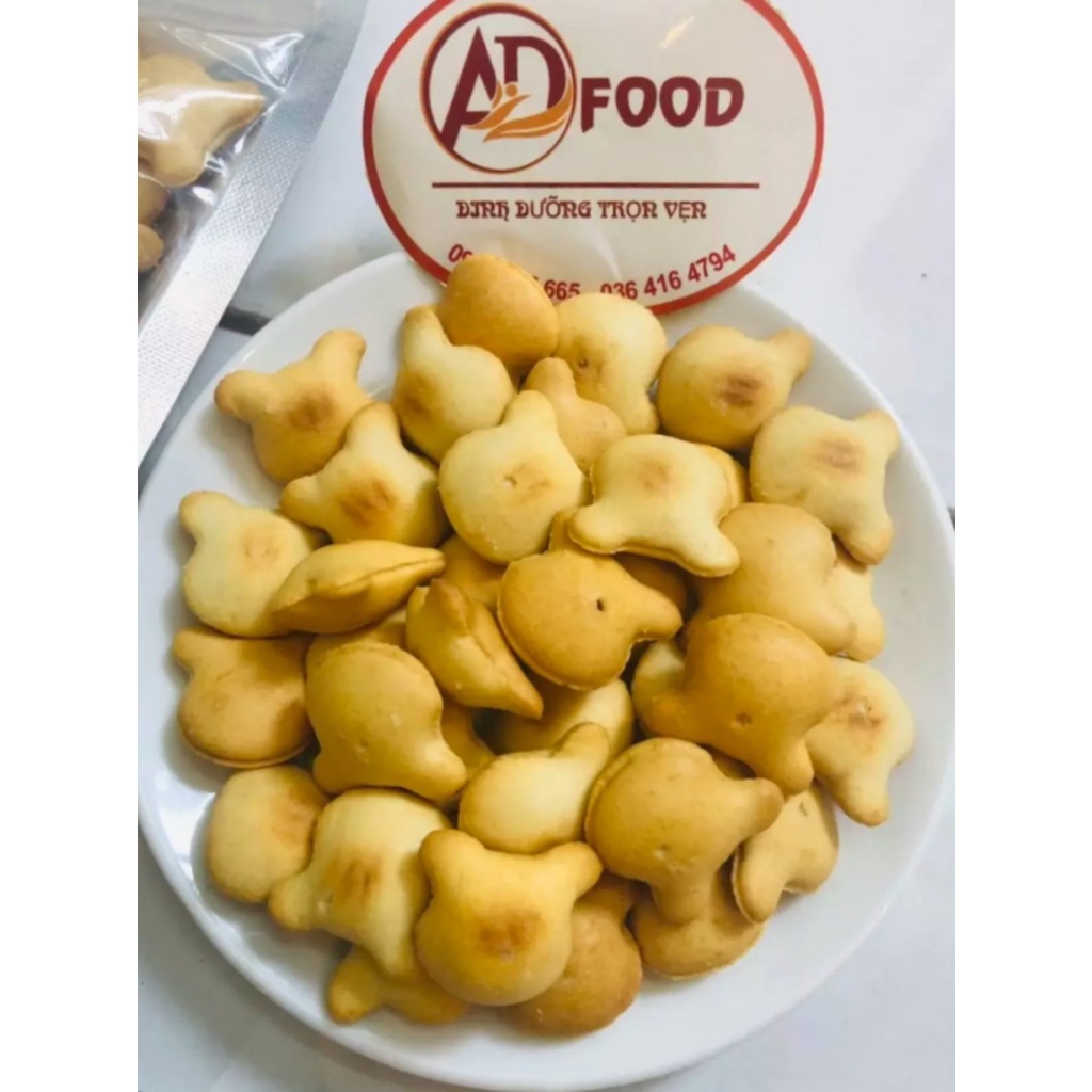 Bánh gấu nhân kem loại 500g