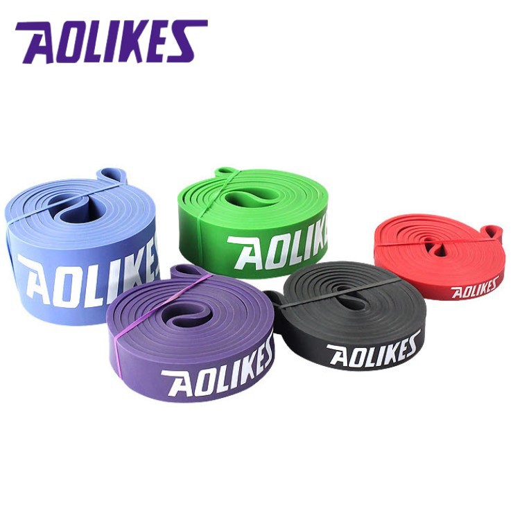 Dây kháng lực Power band Aolikes Al 3602 bán sỉ, bộ dây kháng lực đa năng hỗ trợ tập luyện chuyên gym chính hãng