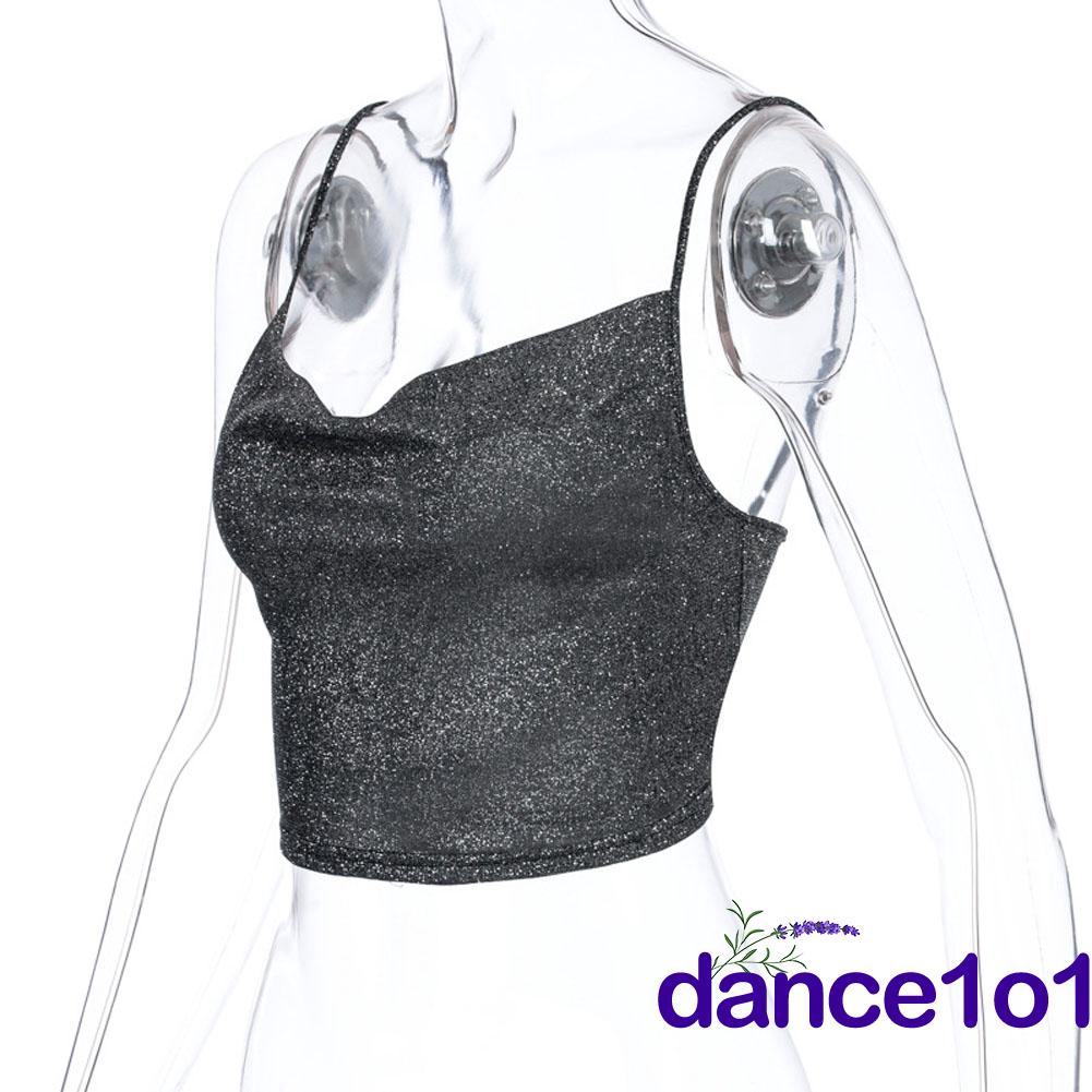 Áo Hai Dây Cộc Tay Hở Lưng Quyến Rũ Dành Cho Bạn Nữ