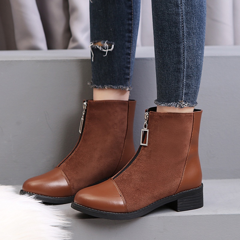 Giày bốt cao gót thời trang nữ tính