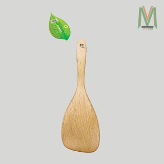Vá Gỗ Sạn ( Xẻng ) 02 Miễn Phí Vận Chuyển Chiên Xào Nấu Ăn Gỗ Tự Nhiên Cho Chảo Chống Dính - Đồ Dùng Nhà Bếp Trường Sơn