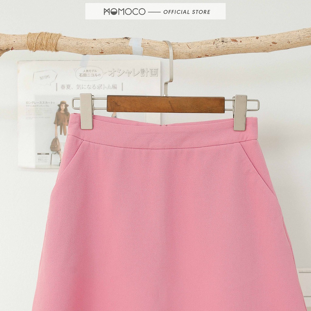 Chân Váy Basic MOMOCO Kiểu Dáng Chữ A Cạp Rời Thanh Lịch M1986