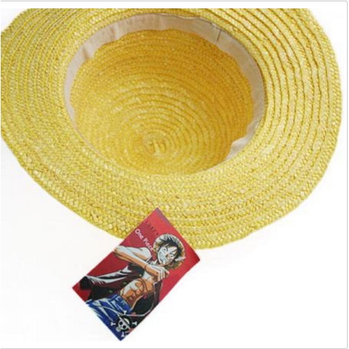Nón cối hóa trang nhân vật One Piece Monkey D Luffy dành cho halloween