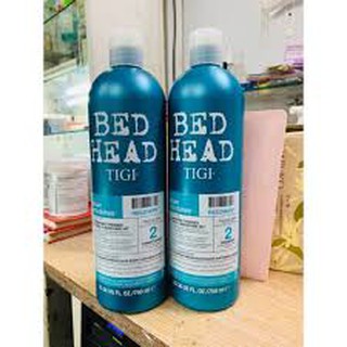 Dầu gội xả phục hồi Bed Head Tigi Urban Antidotes Recovery Shampoo - 750ml