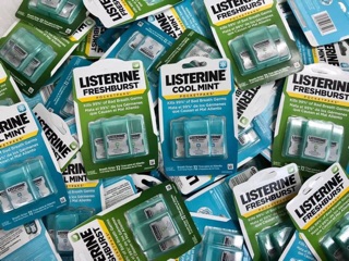 Miếng ngậm thơm miệng Listerine cool mint