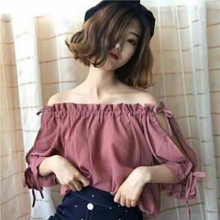 Áo trễ vai ulzzang
