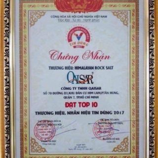 Muối hồng himalayan qaisar( muối ăn và làm đẹp)