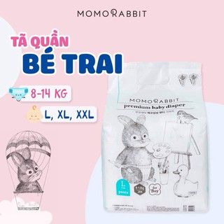 Bỉm Quần/Dán Momo Rabbit Nội Địa Hàn Đủ Size S50/M44/L40/XL36 và L28/XL22/XXL18