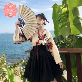 Đầm kimono cách tân cỡ lớn phong cách nhật bản tz-29