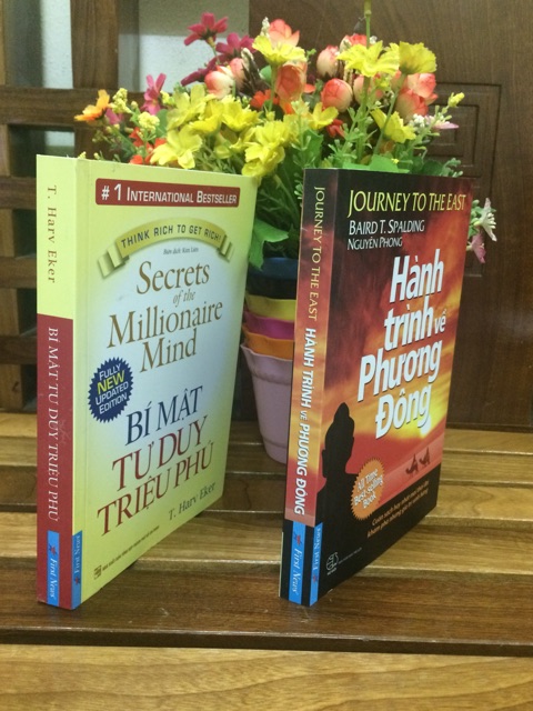 Combo 2 cuốn sách hay bí mật tư duy triệu phú- hành trình phương đông